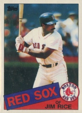 1985 Topps Mini Jim Rice #150 Baseball Card