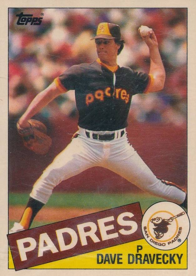 1985 Topps Mini Dave Dravecky #530 Baseball Card