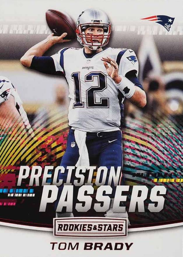 2018 Panini Rookies & Stars Precision Passers Tom Brady #PP-1 Football Card