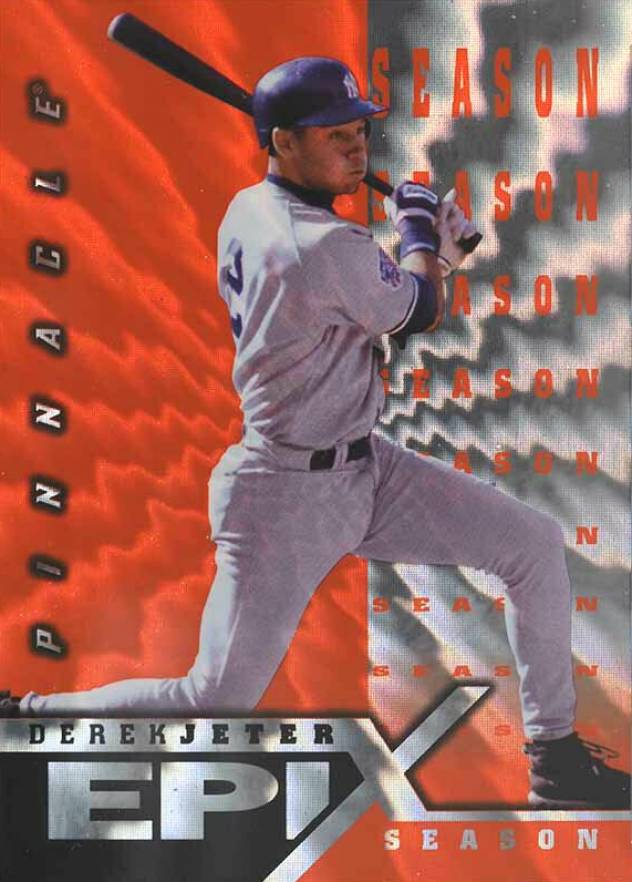 1998 Pinnacle Epix  Derek Jeter #E8 Baseball Card