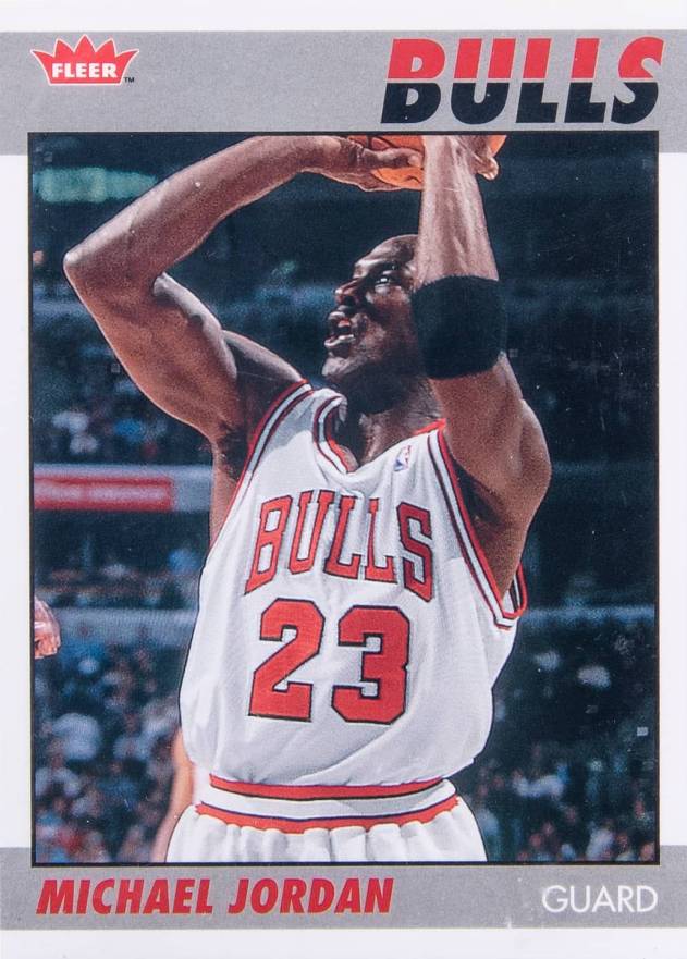 2007 Fleer 1987 Retro Michael Jordan #71 Basketball Card