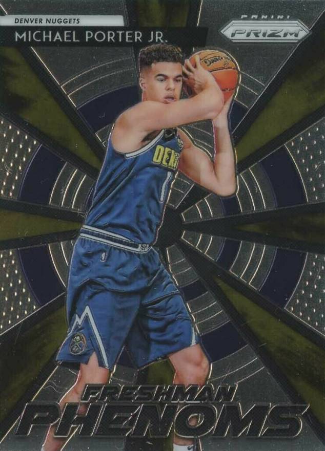 2018 Panini Prizm Freshman Phenoms Michael Porter Jr. #12 Basketball Card