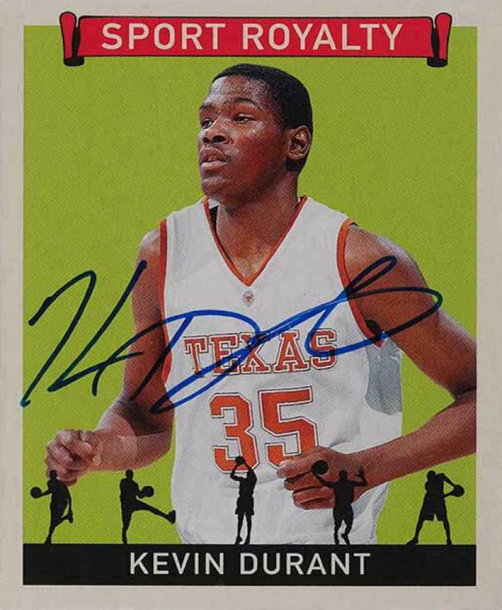 2007 Upper Deck Goudey Sport Royalty Kevin Durant #SR-KD Basketball Card