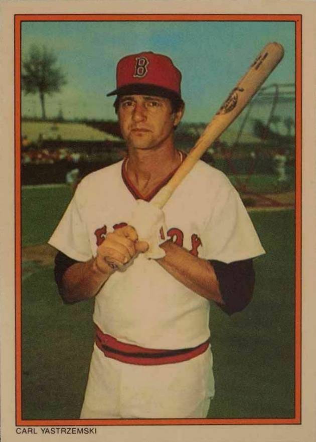 1985 Circle K Carl Yastrzemski #17 Baseball Card