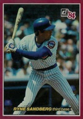 1984 Donruss Action All-Stars Ryne Sandberg #43 Baseball Card