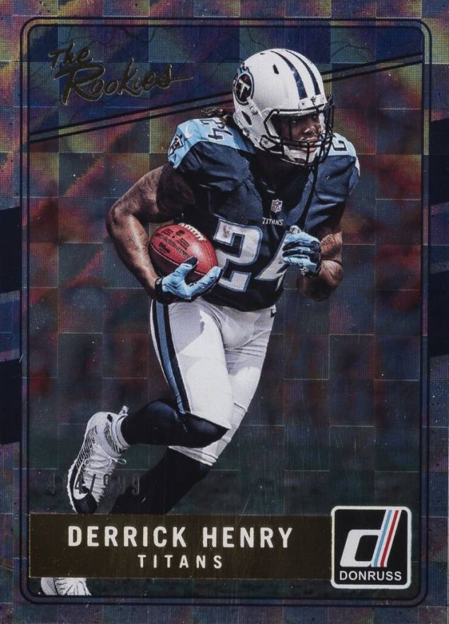 2016 Panini Donruss the Rookies Derrick Henry #11 Football Card