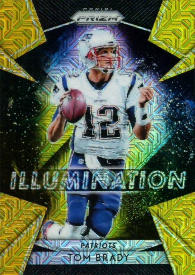 2018 Panini Prizm Illumination Tom Brady #1 Football Card