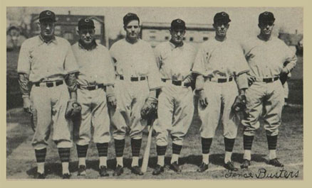 1936 National Chicle Fine Pens Fence Busters # Baseball Card