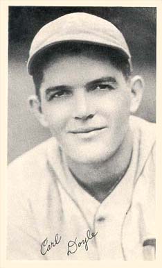 1936 National Chicle Fine Pens Carl Doyle # Baseball Card