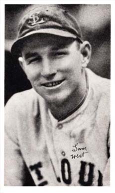 1936 National Chicle Fine Pens Sam West # Baseball Card