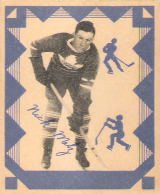 1937 O-Pee-Chee Nick Metz #144 Hockey Card