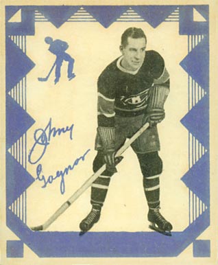 1937 O-Pee-Chee Johnny Gagnon #154 Hockey Card