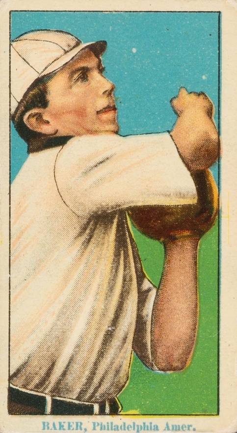 1914 Coupon Cigarettes (Type 2) Baker, Philadelphia Amer. #4 Baseball Card