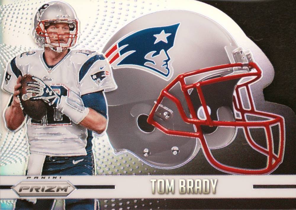 2015 Panini Prizm Helmet Die Cuts Tom Brady #H1 Football Card