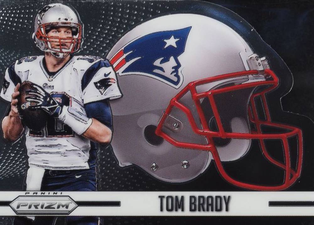 2015 Panini Prizm Helmet Die Cuts Tom Brady #H1 Football Card