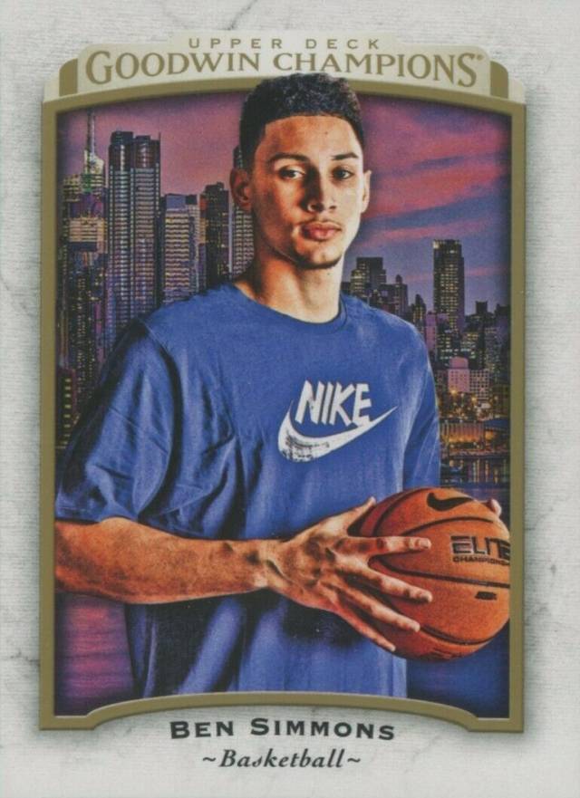 2017 Goodwin Champions Ben Simmons #26 Basketball Card