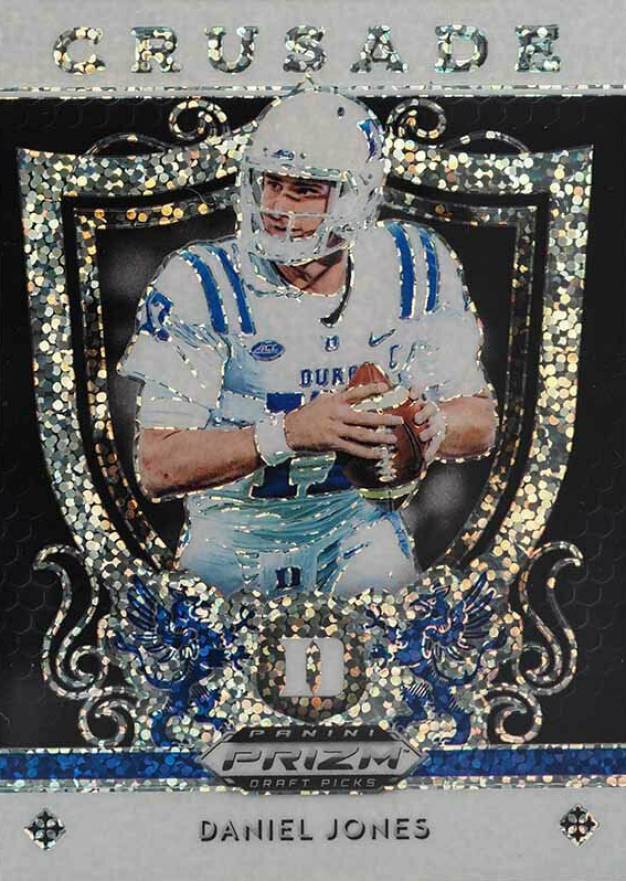 2019 Panini Prizm Draft Picks Crusade Daniel Jones #15 Football Card