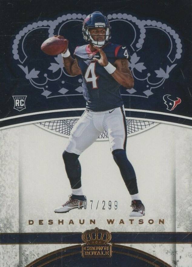 2017 Panini Crown Royale Deshaun Watson #83 Football Card