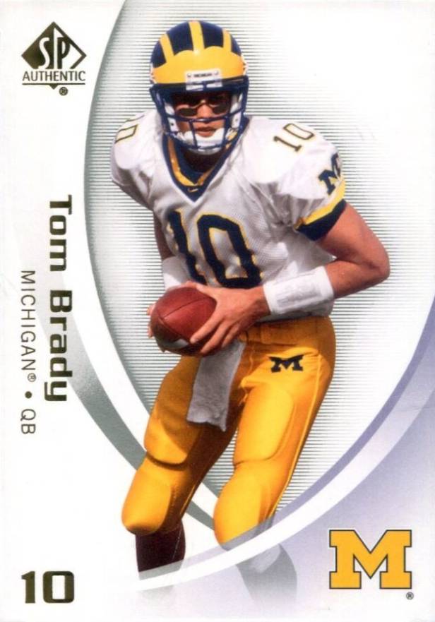 2010 SP Authentic  Tom Brady #94 Football Card