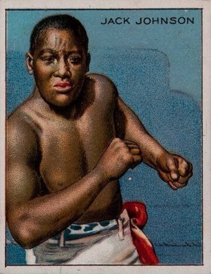 1910 Champion Pugilist Jack Johnson # Other Sports Card