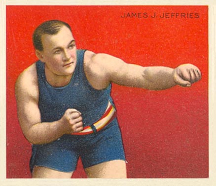 1910 Champion Pugilist James J. Jeffries # Other Sports Card