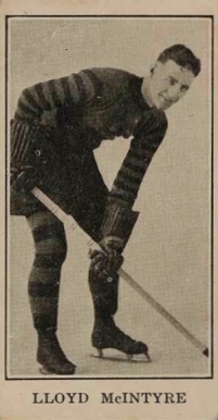 1928 Paulin's Candy Lloyd McIntyre #48 Hockey Card