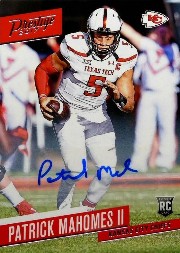 2017 Panini Prestige Patrick Mahomes II #232 Football Card