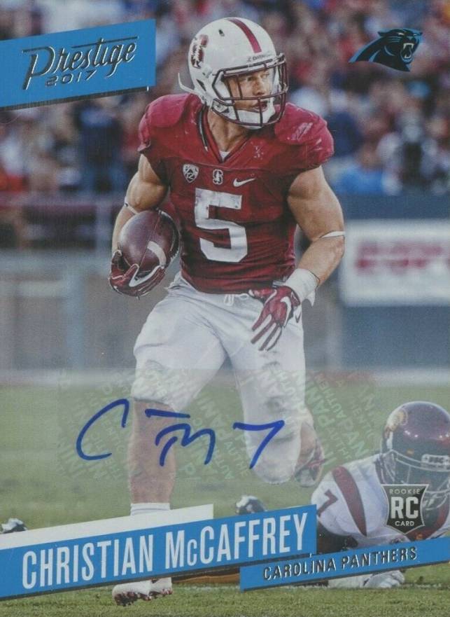 2017 Panini Prestige Christian McCaffrey #215 Football Card