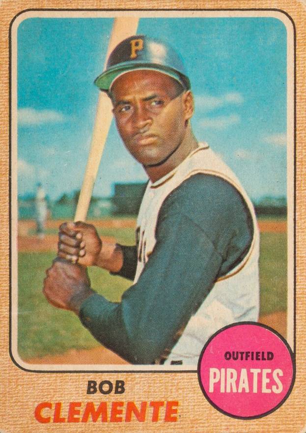 1968 Venezuela Topps Bob Clemente #150 Baseball Card