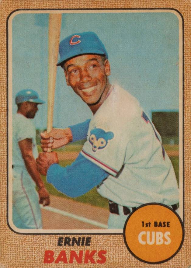 1968 Venezuela Topps Ernie Banks #355 Baseball Card