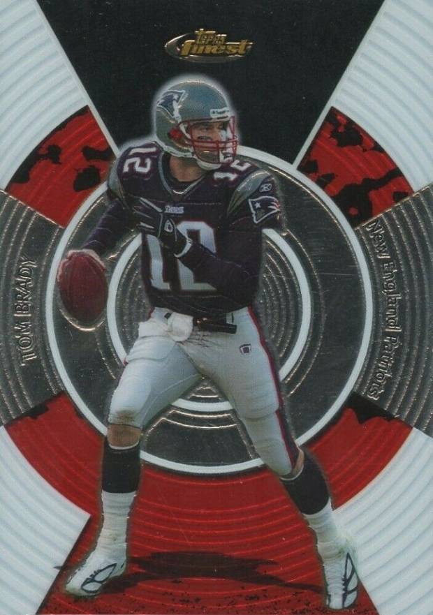 2005 Finest Tom Brady #105 Football Card