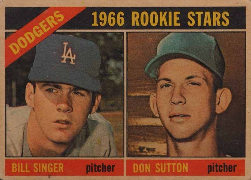 1966 Venezuela Topps Dodgers Rookies #288 Baseball Card
