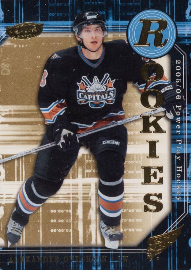 2005 Upper Deck Power Play Alexander Ovechkin #143 Hockey Card