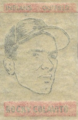 1965 Topps Transfers Rocky Colavito # Baseball Card