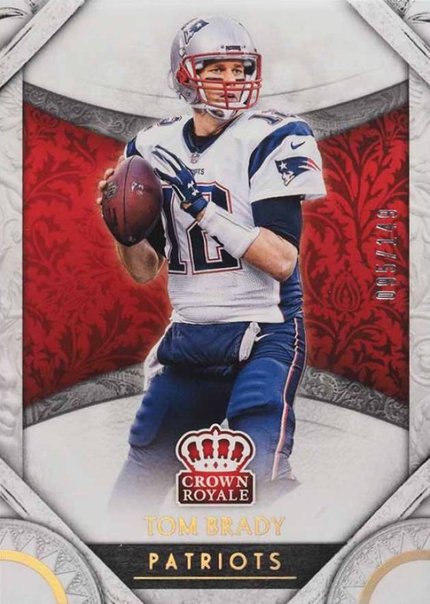 2016 Panini Crown Royale Tom Brady #78 Football Card