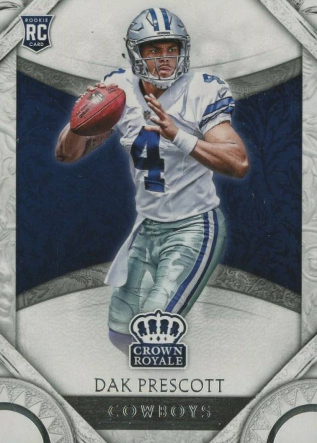 2016 Panini Crown Royale Dak Prescott #93 Football Card