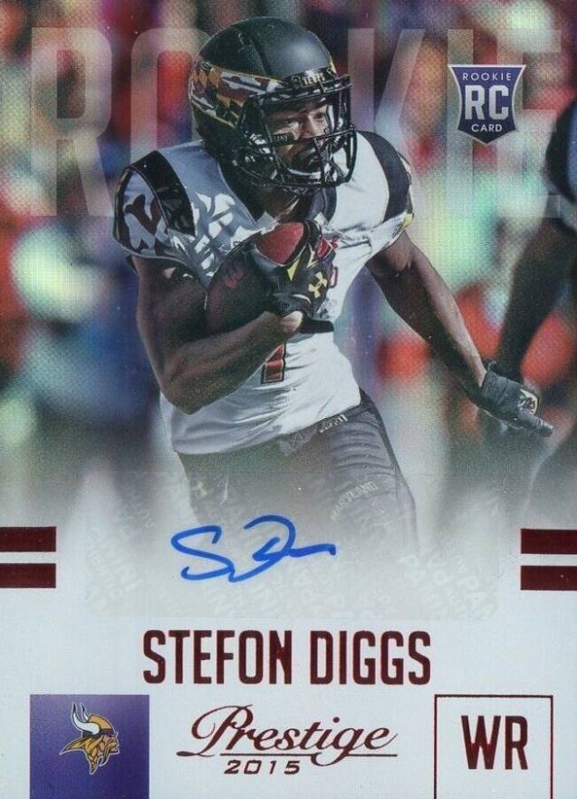 2015 Panini Prestige Stefon Diggs #285 Football Card