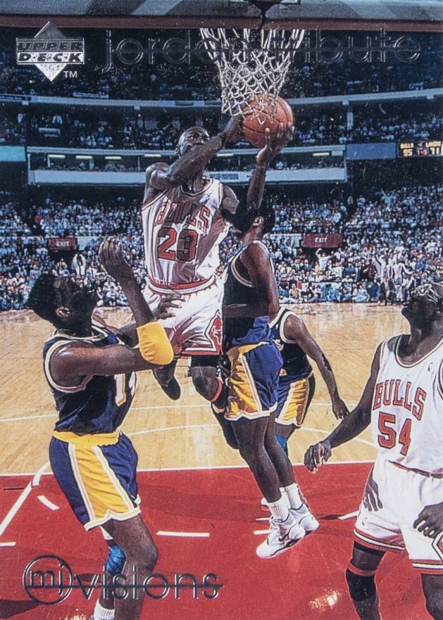 1997 Upper Deck Jordan Tribute  Michael Jordan #18 Basketball Card