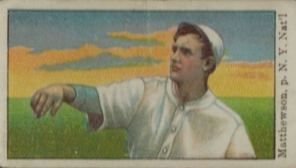 1911 Kotton Christy Matthewson # Baseball Card