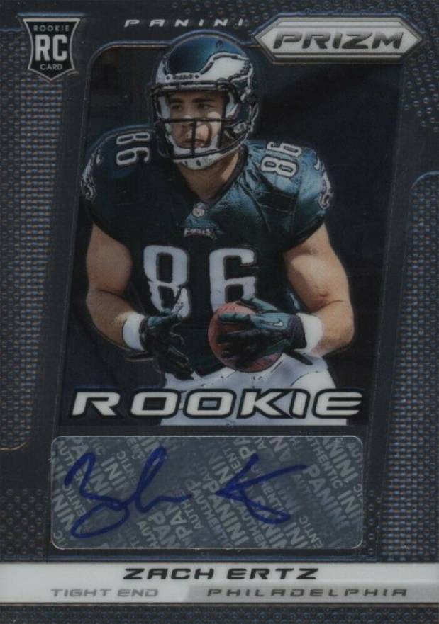 2013 Panini Prizm Zach Ertz #300 Football Card