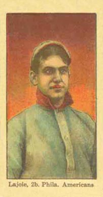 1911 Mino Lajoie, 2b. Phila. Americans # Baseball Card