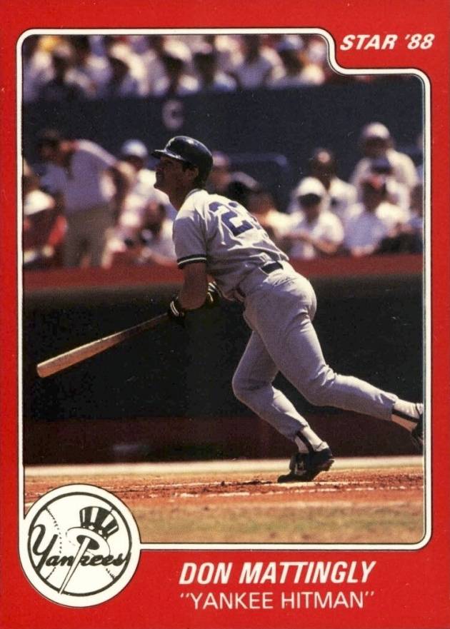 1988 Star Promos Don Mattingly # Baseball Card