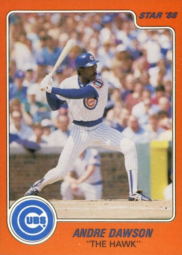 1988 Star Promos Andre Dawson # Baseball Card