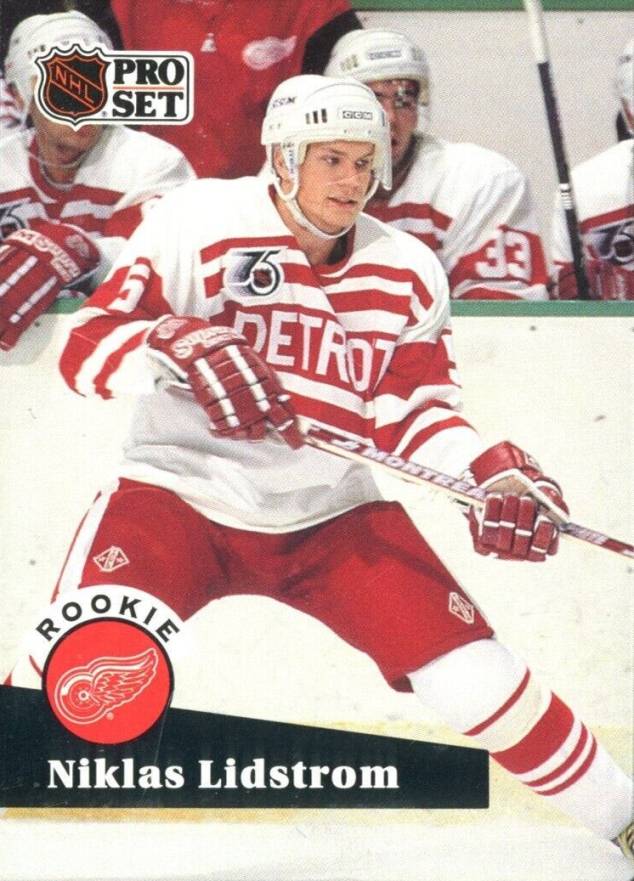 1991 Pro Set Niklas Lidstrom #531 Hockey Card