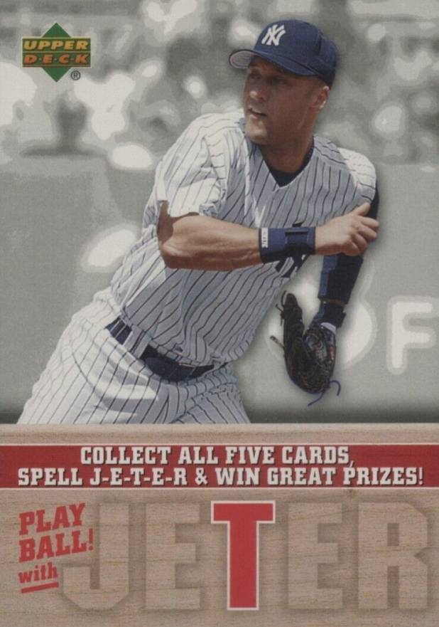 2006 Upper Deck Derek Jeter #PBDJ3 Baseball Card