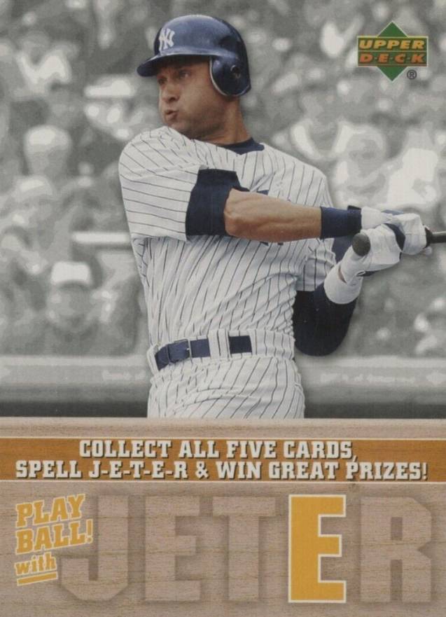 2006 Upper Deck Derek Jeter #PBDJ4 Baseball Card