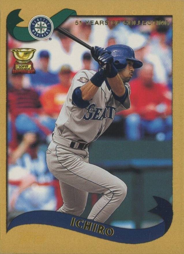 2002 Topps Gold Ichiro Suzuki #225 Baseball Card