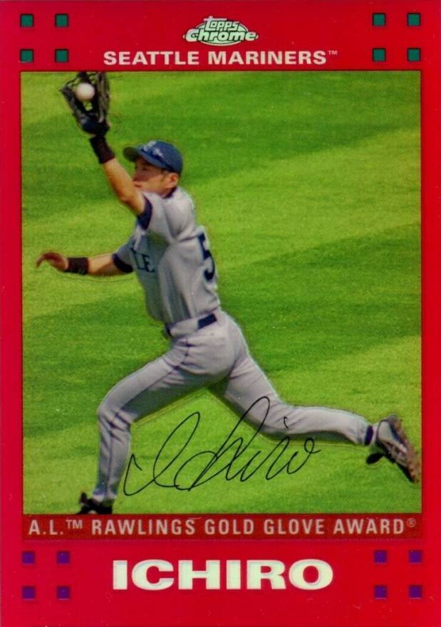 2007 Topps Chrome Ichiro #270 Baseball Card