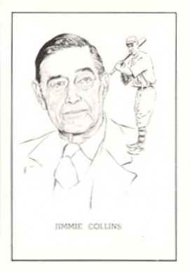 1950 Callahan Hall of Fame Jimmie Collins # Baseball Card