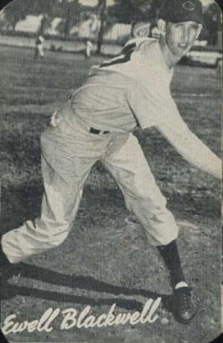 1947 Bond Bread Ewell Blackwell # Baseball Card